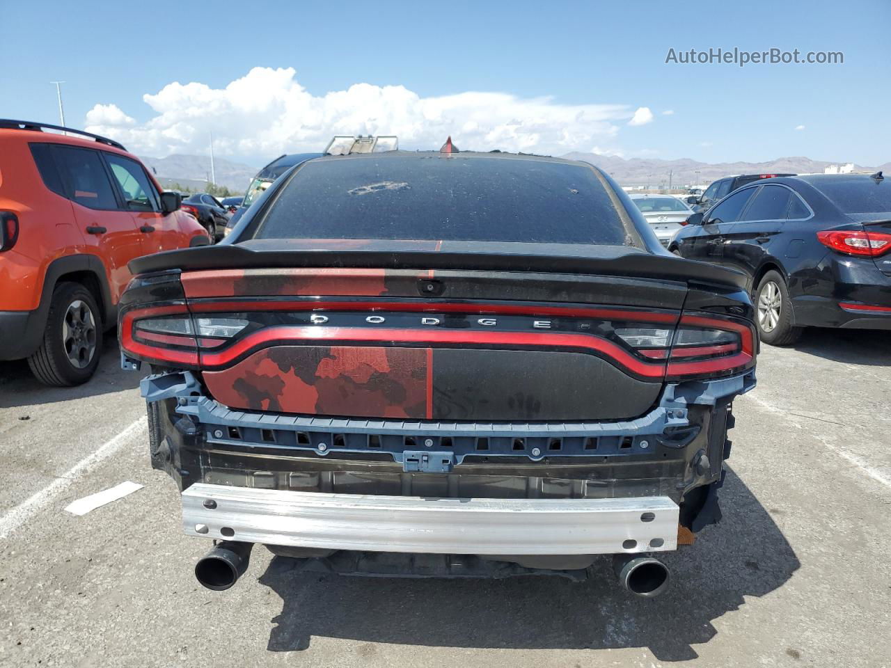 2018 Dodge Charger R/t 392 Black vin: 2C3CDXGJ6JH312527