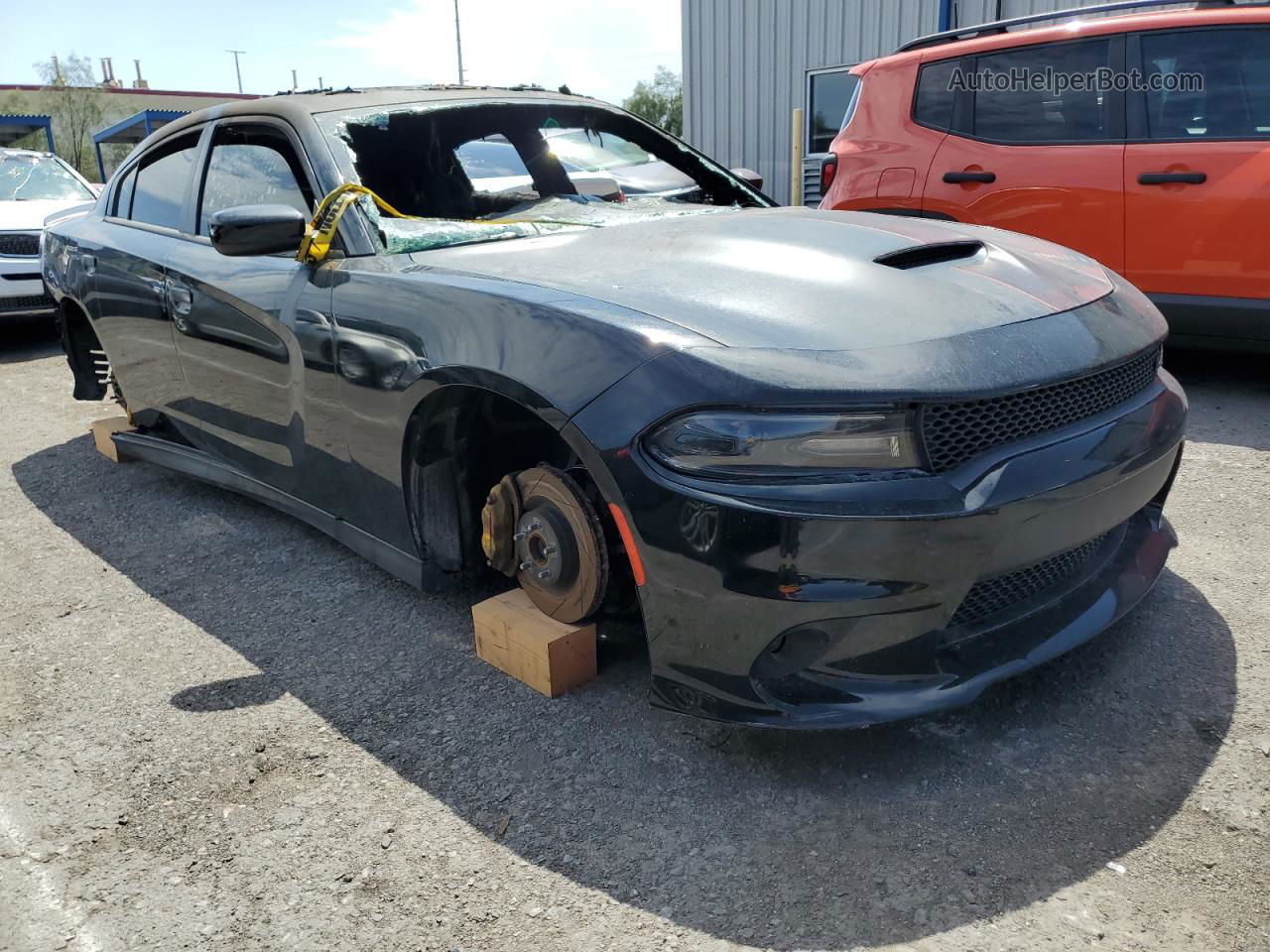 2018 Dodge Charger R/t 392 Black vin: 2C3CDXGJ6JH312527