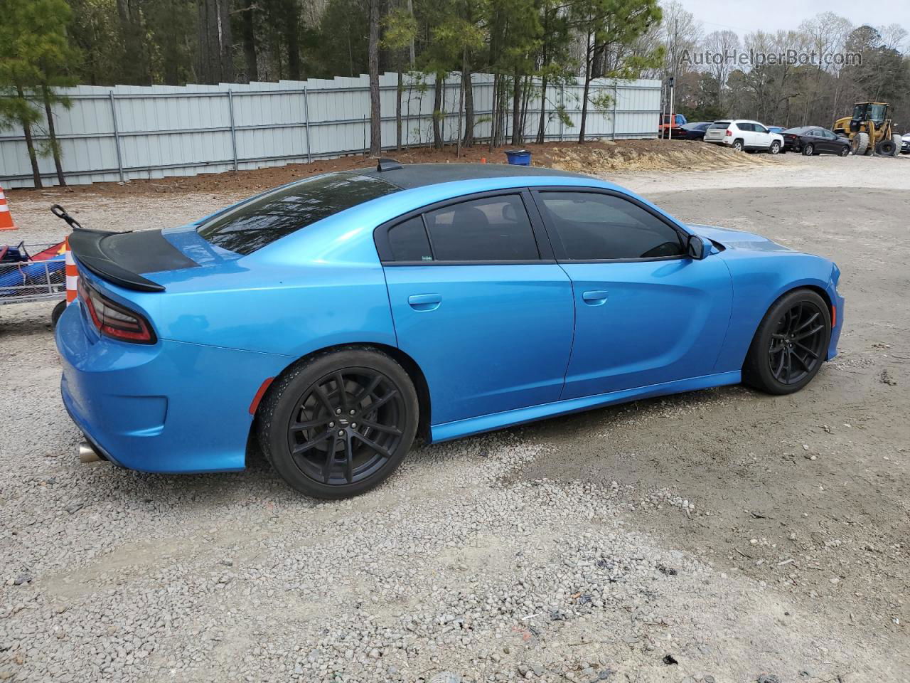 2018 Dodge Charger R/t 392 Blue vin: 2C3CDXGJ6JH314407