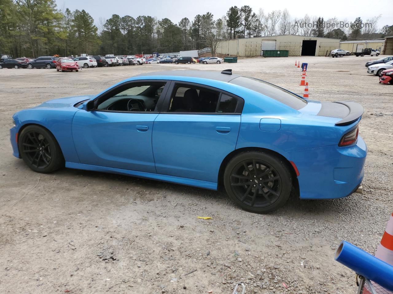 2018 Dodge Charger R/t 392 Blue vin: 2C3CDXGJ6JH314407