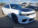 2021 Dodge Charger Scat Pack Widebody Rwd White vin: 2C3CDXGJ6MH530391