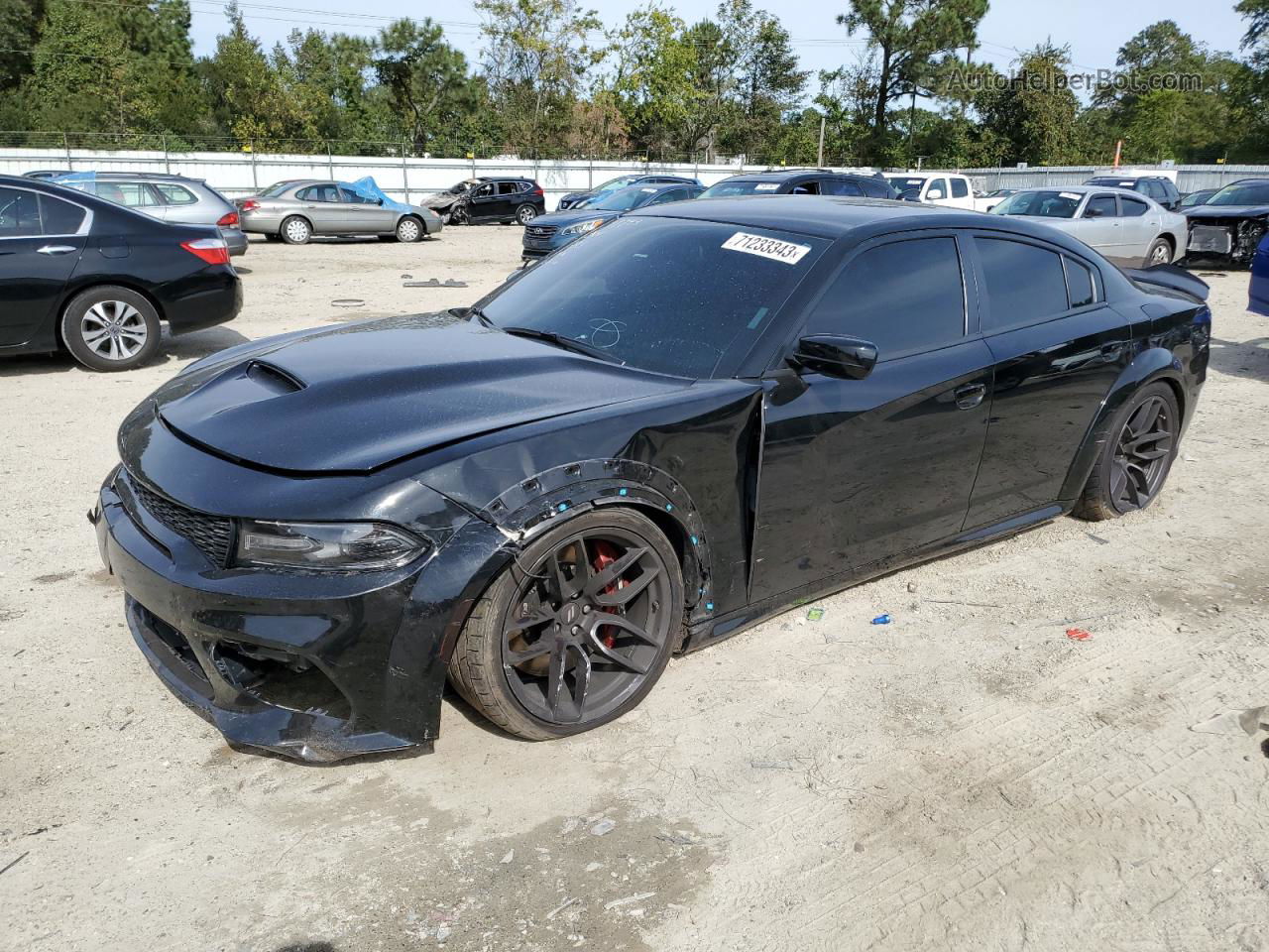 2021 Dodge Charger Scat Pack Black vin: 2C3CDXGJ6MH556408