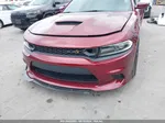 2021 Dodge Charger Scat Pack Rwd Burgundy vin: 2C3CDXGJ6MH557655