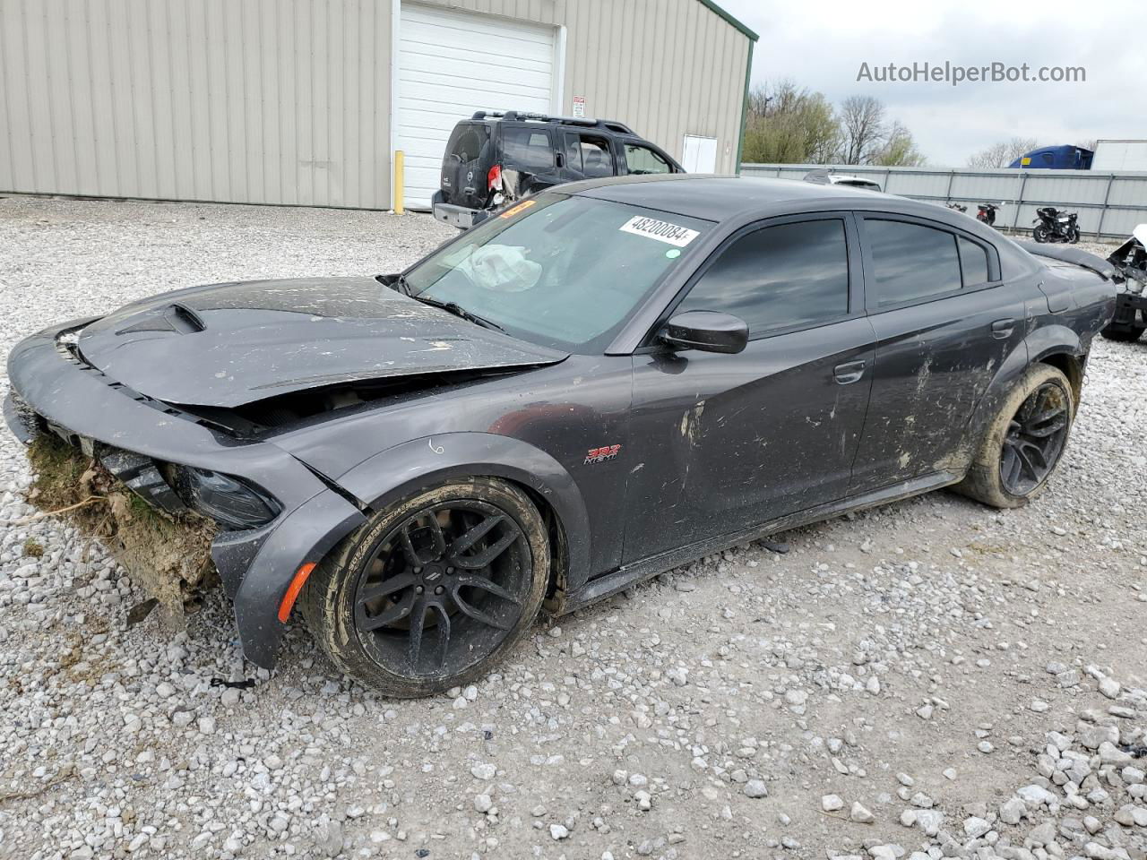 2021 Dodge Charger Scat Pack Gray vin: 2C3CDXGJ6MH568963