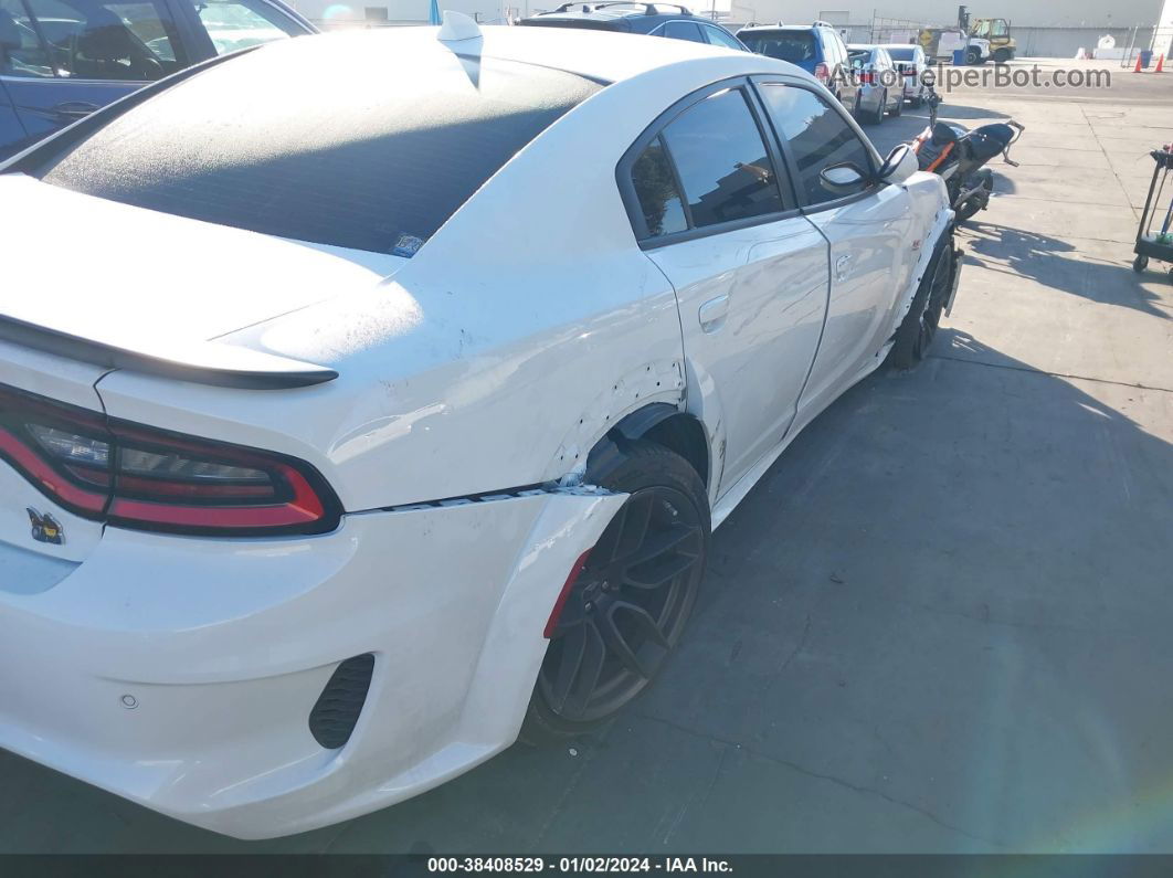 2021 Dodge Charger Scat Pack Widebody Rwd White vin: 2C3CDXGJ6MH578277