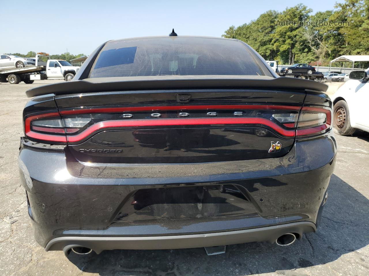 2021 Dodge Charger Scat Pack Black vin: 2C3CDXGJ6MH653091