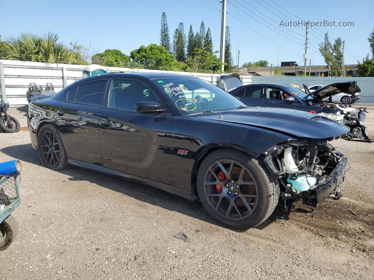 2017 Dodge Charger R/t 392 Черный vin: 2C3CDXGJ7HH514853