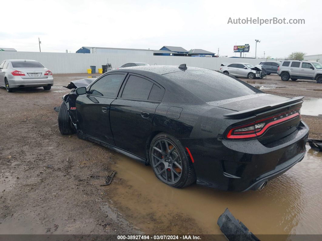 2017 Dodge Charger R/t Scat Pack Rwd Black vin: 2C3CDXGJ7HH515565