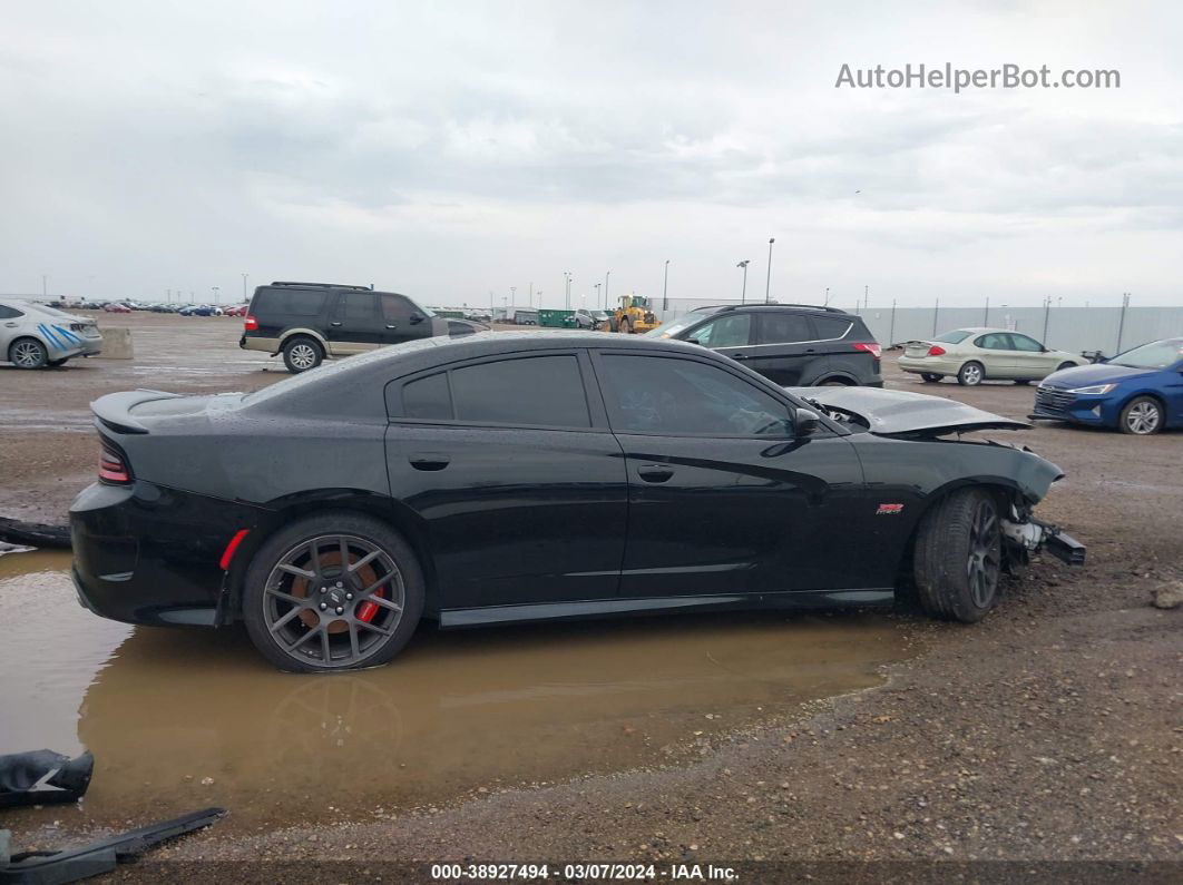 2017 Dodge Charger R/t Scat Pack Rwd Black vin: 2C3CDXGJ7HH515565