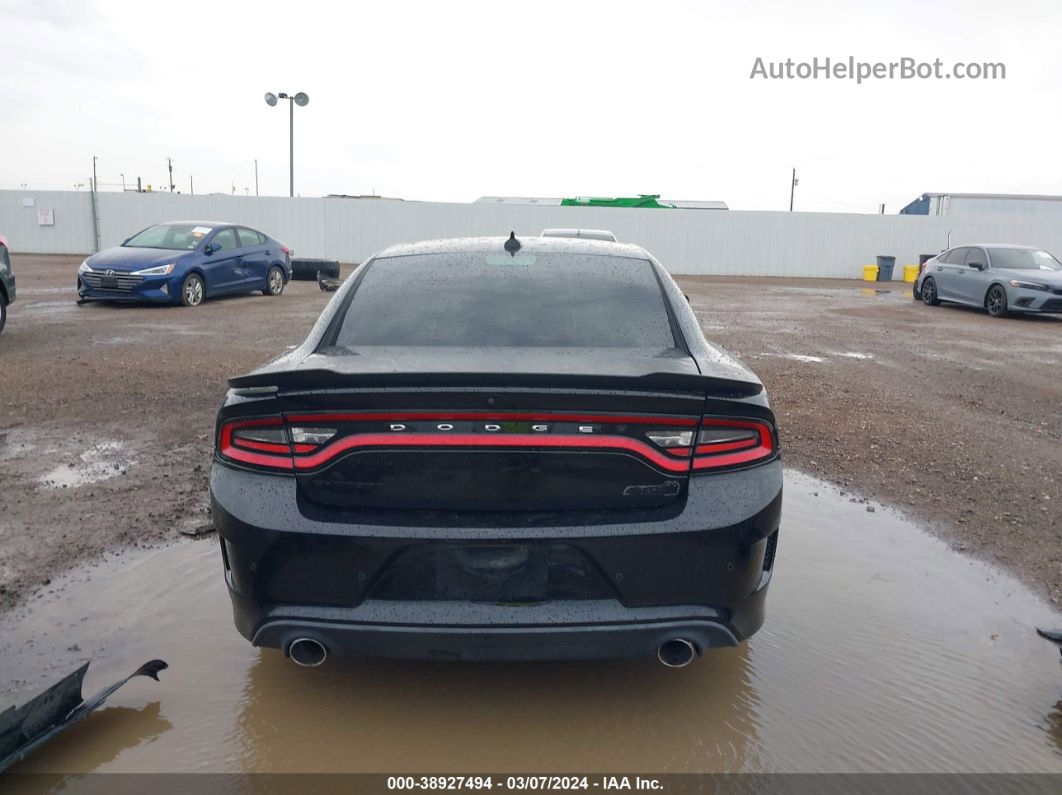 2017 Dodge Charger R/t Scat Pack Rwd Black vin: 2C3CDXGJ7HH515565