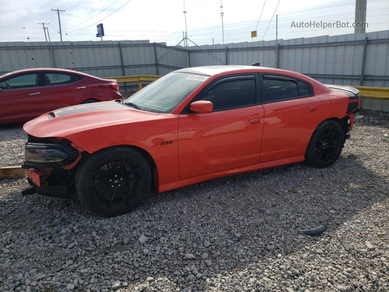 2017 Dodge Charger R/t 392 Orange vin: 2C3CDXGJ7HH542314