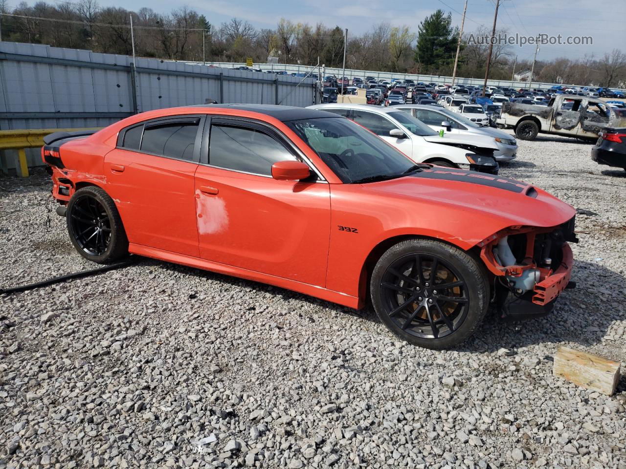 2017 Dodge Charger R/t 392 Orange vin: 2C3CDXGJ7HH542314