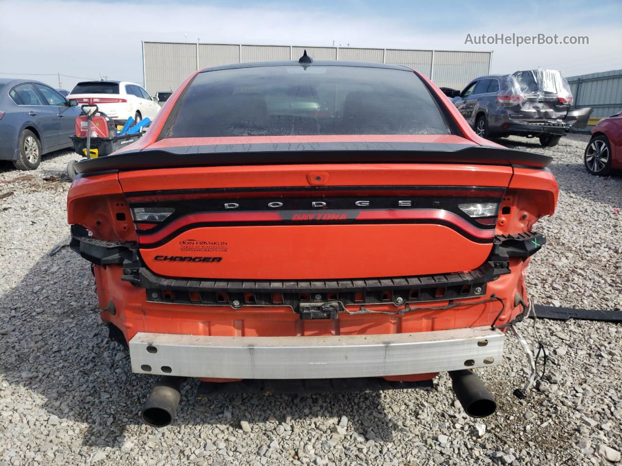 2017 Dodge Charger R/t 392 Orange vin: 2C3CDXGJ7HH542314