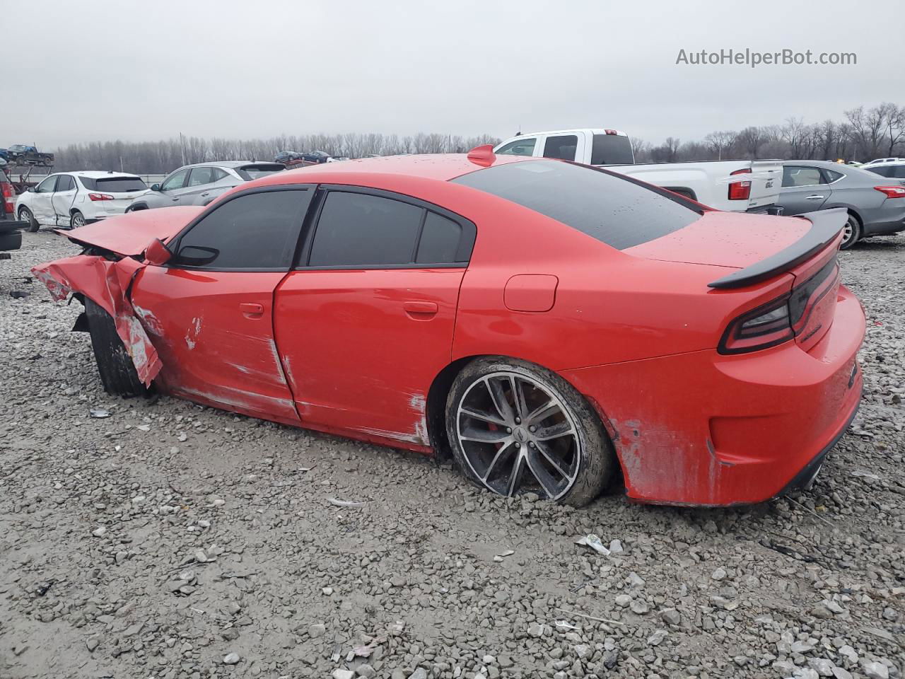 2017 Dodge Charger R/t 392 Red vin: 2C3CDXGJ7HH587852