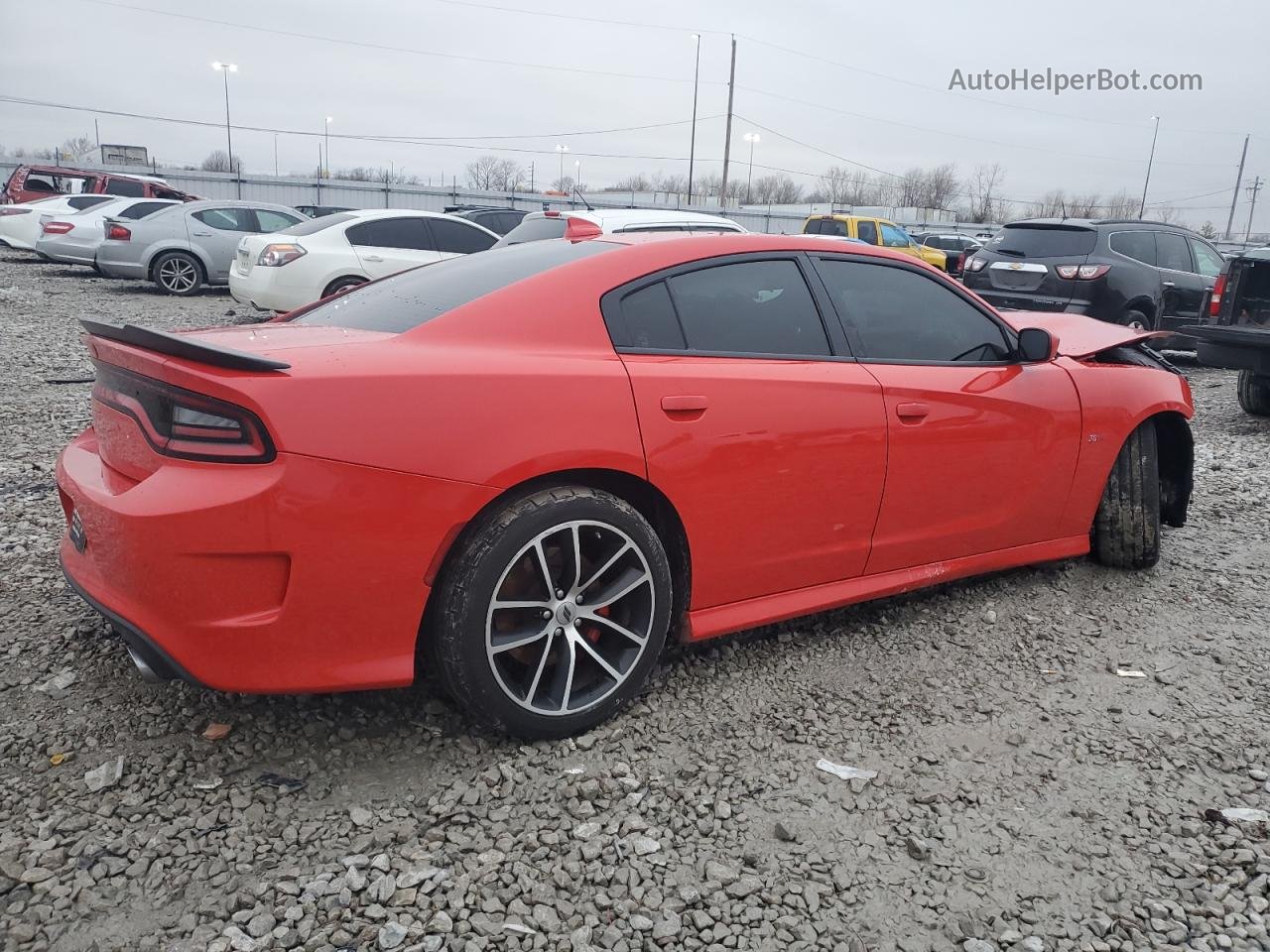 2017 Dodge Charger R/t 392 Red vin: 2C3CDXGJ7HH587852