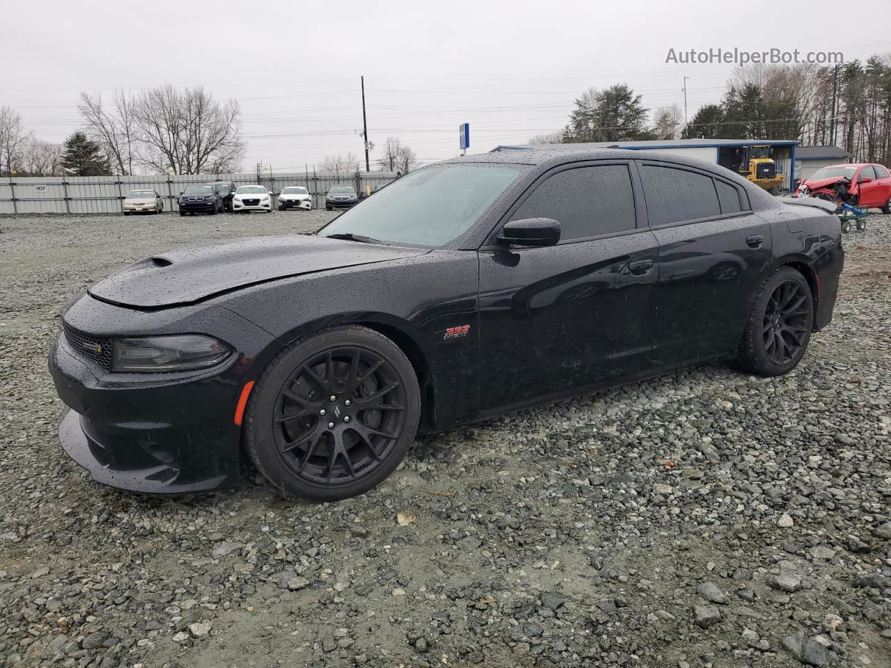 2017 Dodge Charger R/t 392 Черный vin: 2C3CDXGJ7HH614032