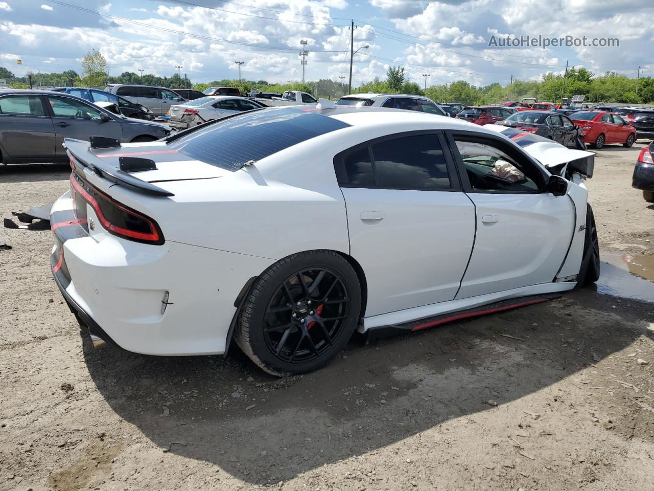 2017 Dodge Charger R/t 392 White vin: 2C3CDXGJ7HH643756