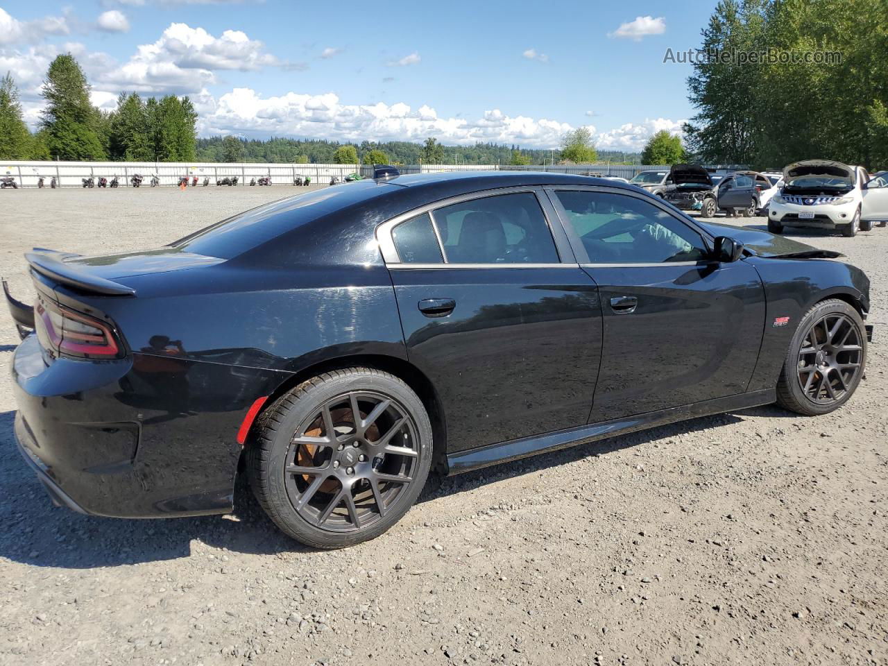 2018 Dodge Charger R/t 392 Black vin: 2C3CDXGJ7JH187036