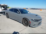 2018 Dodge Charger R/t Scat Pack Rwd Gray vin: 2C3CDXGJ7JH283099