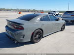 2018 Dodge Charger R/t Scat Pack Rwd Gray vin: 2C3CDXGJ7JH283099