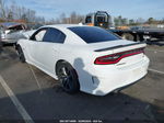 2018 Dodge Charger R/t Scat Pack Rwd White vin: 2C3CDXGJ7JH298587