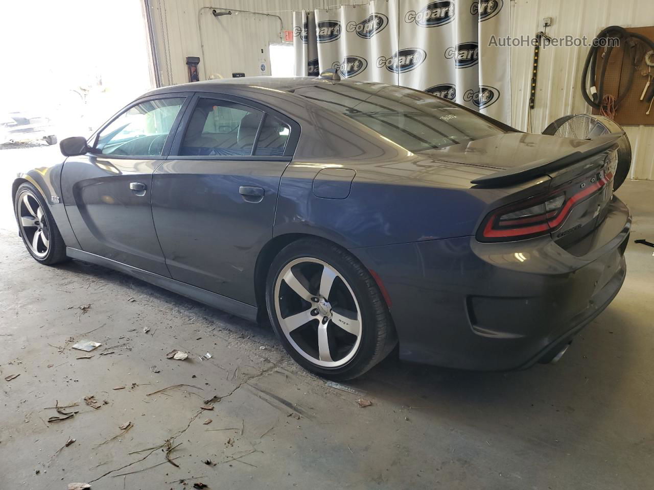 2018 Dodge Charger R/t 392 Gray vin: 2C3CDXGJ7JH364796