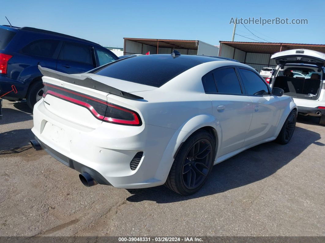 2021 Dodge Charger Scat Pack Widebody Rwd White vin: 2C3CDXGJ7MH540704