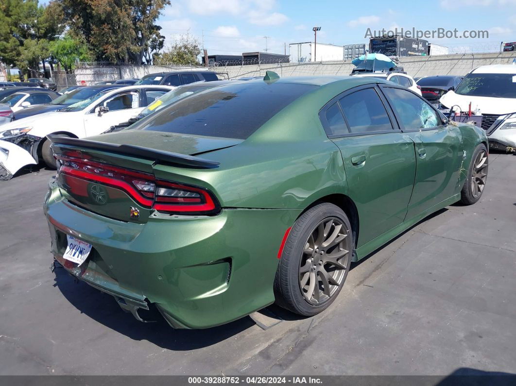 2021 Dodge Charger Scat Pack Rwd Green vin: 2C3CDXGJ7MH578062