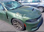 2021 Dodge Charger Scat Pack Rwd Зеленый vin: 2C3CDXGJ7MH578062