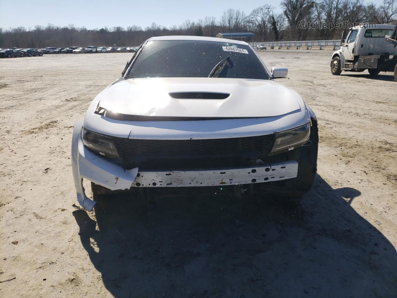 2021 Dodge Charger Scat Pack White vin: 2C3CDXGJ7MH578210