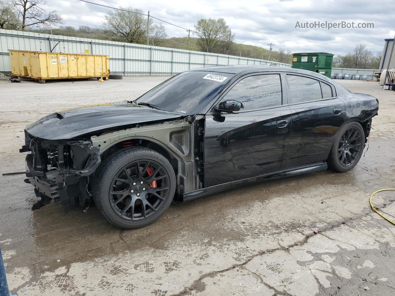 2021 Dodge Charger Scat Pack Черный vin: 2C3CDXGJ7MH583276