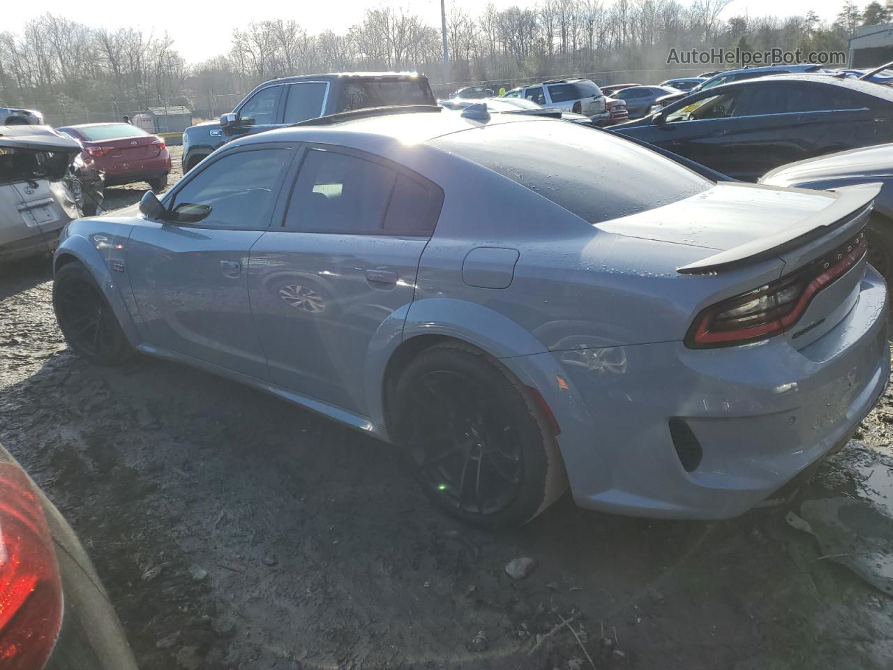 2021 Dodge Charger Scat Pack Gray vin: 2C3CDXGJ7MH611660