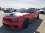 2021 Dodge Charger Scat Pack Red vin: 2C3CDXGJ7MH621671
