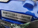 2021 Dodge Charger Scat Pack Widebody Rwd Синий vin: 2C3CDXGJ7MH649387
