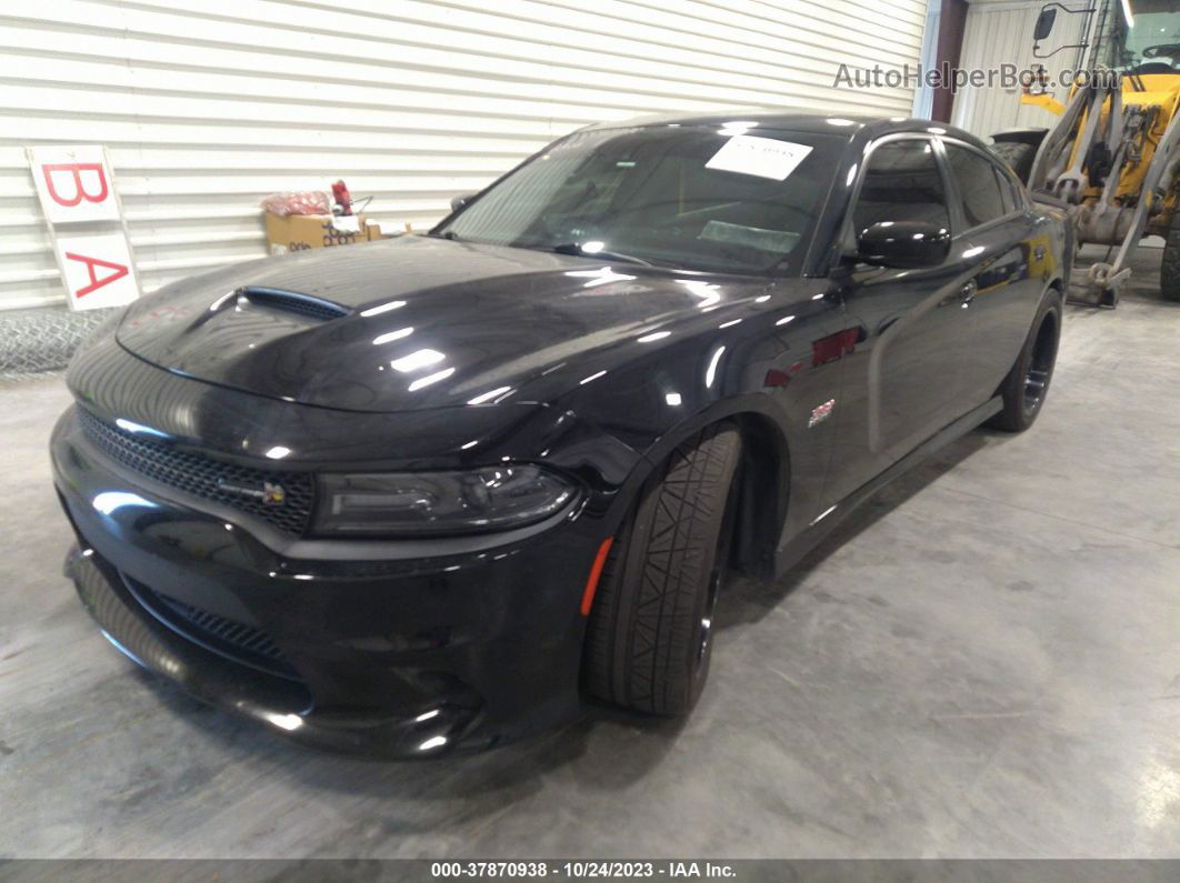 2016 Dodge Charger R/t Scat Pack Black vin: 2C3CDXGJ8GH159447