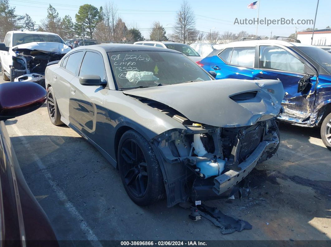 2017 Dodge Charger Daytona 392 Rwd Gray vin: 2C3CDXGJ8HH543522