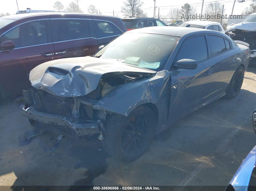 2017 Dodge Charger Daytona 392 Rwd Gray vin: 2C3CDXGJ8HH543522