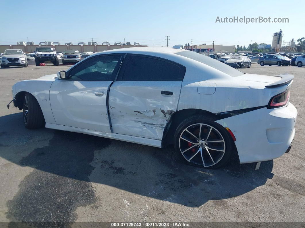 2017 Dodge Charger R/t Scat Pack Rwd White vin: 2C3CDXGJ8HH648769