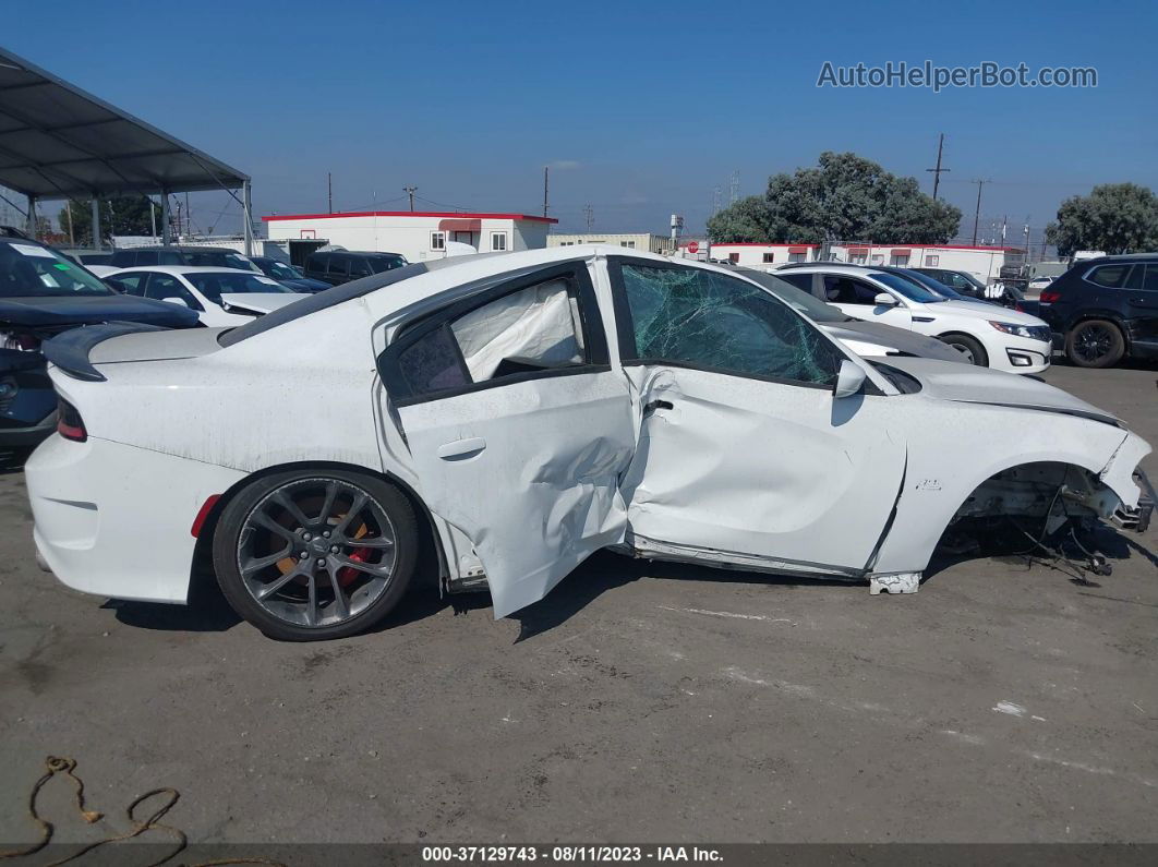 2017 Dodge Charger R/t Scat Pack Rwd White vin: 2C3CDXGJ8HH648769