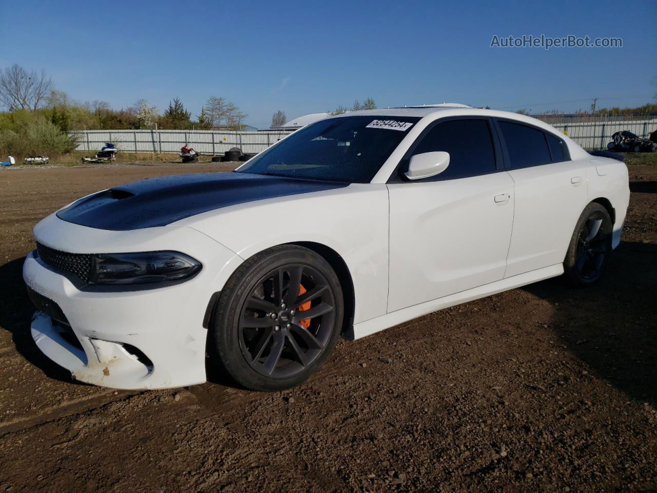 2018 Dodge Charger R/t 392 White vin: 2C3CDXGJ8JH177793