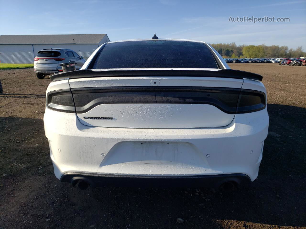 2018 Dodge Charger R/t 392 White vin: 2C3CDXGJ8JH177793