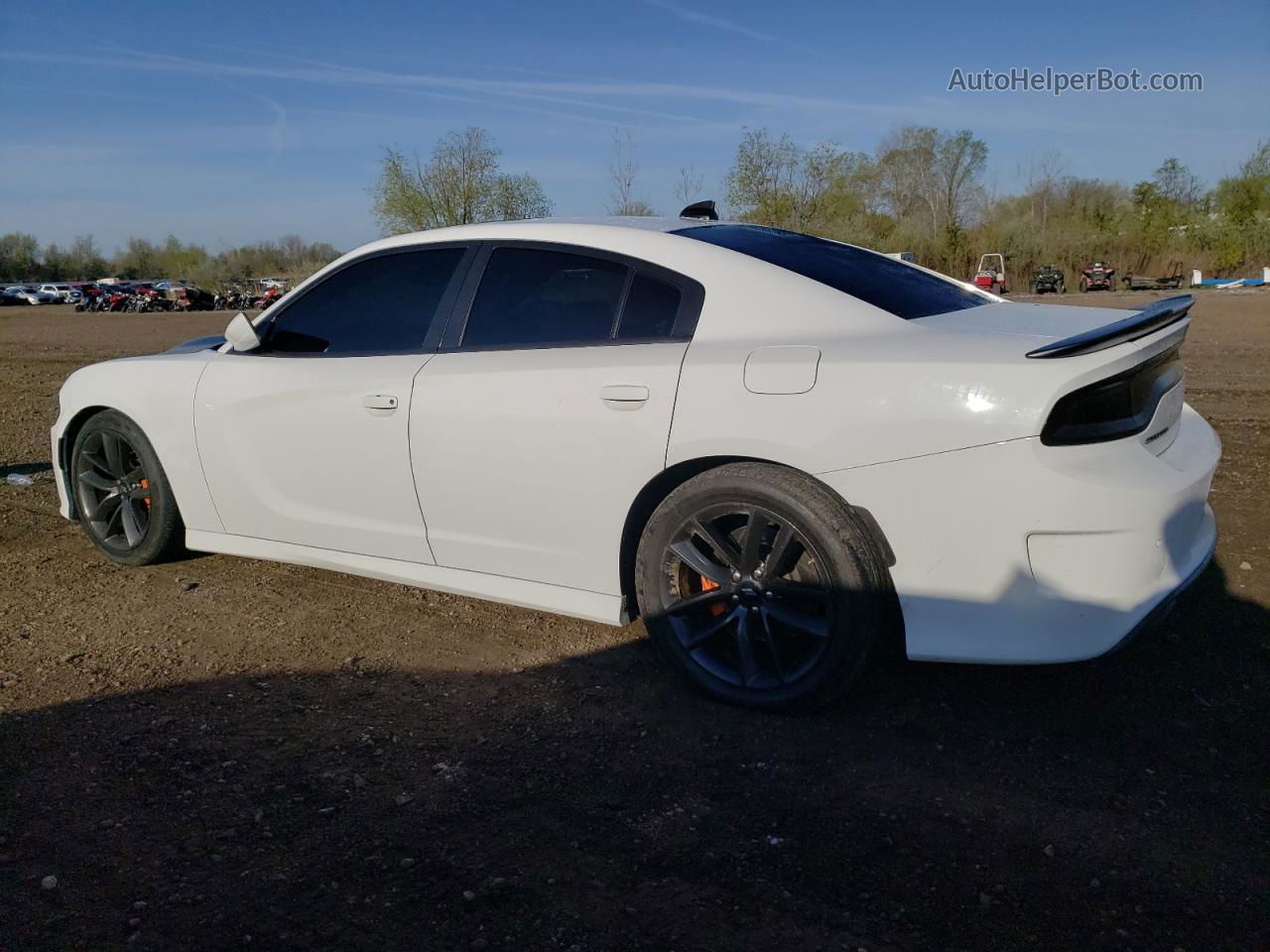 2018 Dodge Charger R/t 392 White vin: 2C3CDXGJ8JH177793