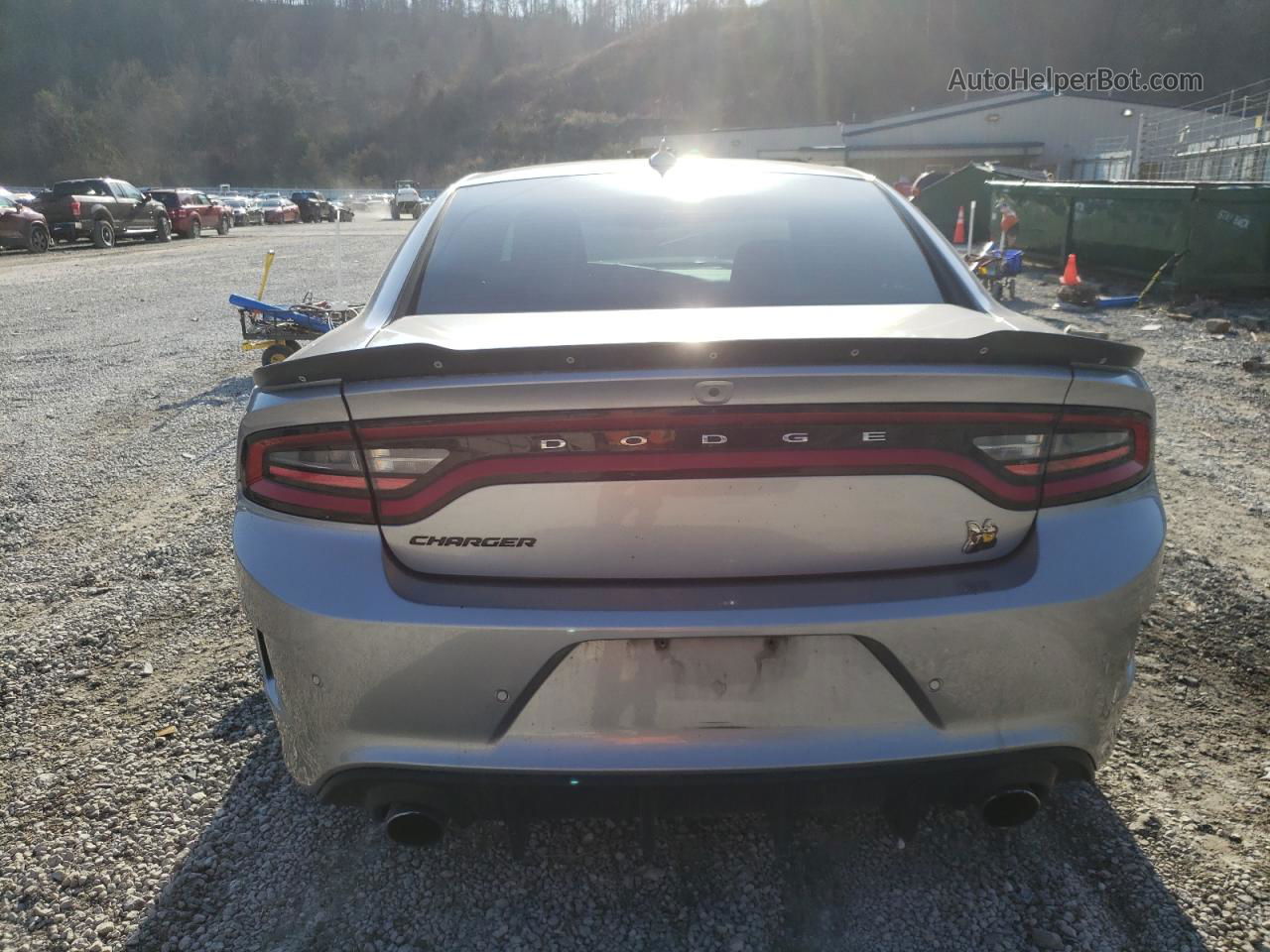 2018 Dodge Charger R/t 392 Gray vin: 2C3CDXGJ8JH187546