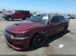 2021 Dodge Charger Scat Pack Rwd Maroon vin: 2C3CDXGJ8MH503919