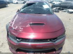 2021 Dodge Charger Scat Pack Rwd Maroon vin: 2C3CDXGJ8MH503919