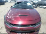 2021 Dodge Charger Scat Pack Rwd Темно-бордовый vin: 2C3CDXGJ8MH503919