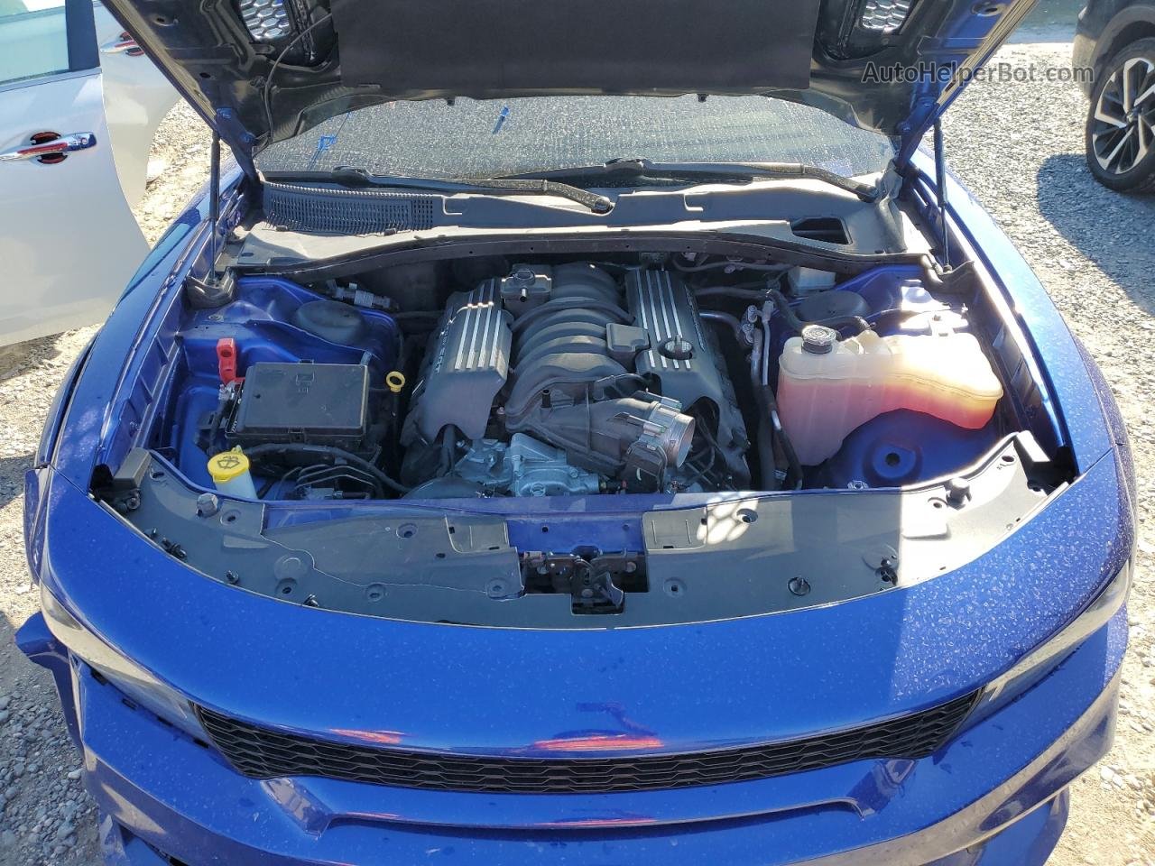 2021 Dodge Charger Scat Pack Синий vin: 2C3CDXGJ8MH505475