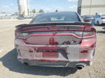 2021 Dodge Charger Scat Pack Burgundy vin: 2C3CDXGJ8MH527444