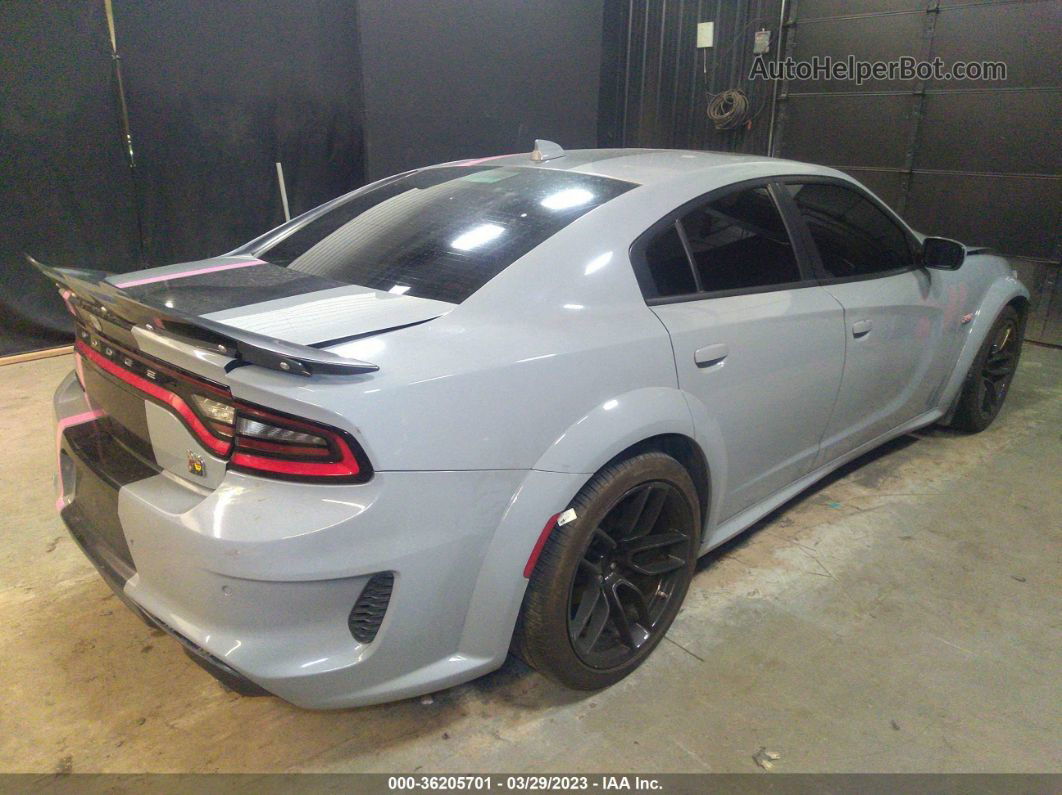 2021 Dodge Charger Scat Pack Widebody Rwd Серый vin: 2C3CDXGJ8MH578281