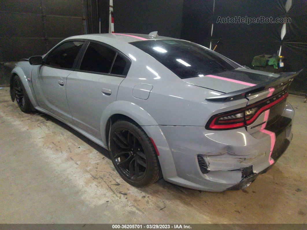 2021 Dodge Charger Scat Pack Widebody Rwd Серый vin: 2C3CDXGJ8MH578281